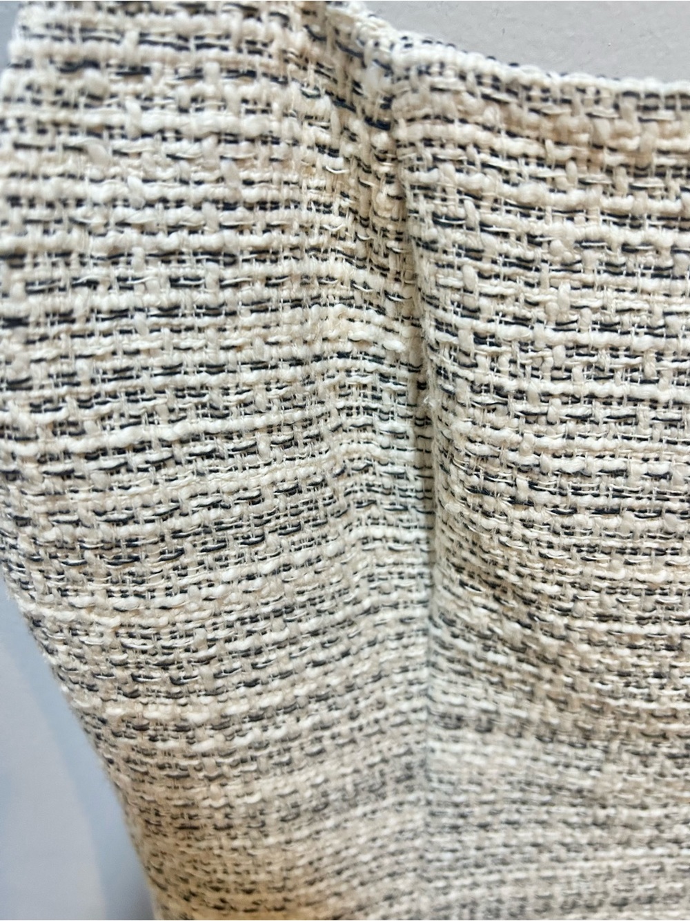 STAUD Edie Cotton Tweed Mini Dress, Sz 6 - Picture 5 of 7